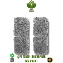 Normadia Çift Taraflı Mikrofiber Sprey Mop Bezi 12X40 cm 2'li Set