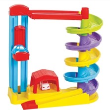 Veyla Style Asansörlü Yol Seti Oyuncak Kız ve Erkek Çocuklar Için Eğitici Oyuncak