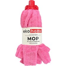 Normadia Yumuşak Mikrofiber Emici Havlu Mop Ucu 70X55 Pembe