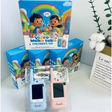 Serreha Akıllı Çocuk Telsizi Smart Görüntülü Konuşma Internetsiz-Wifisiz Walkie Talkie 2 Adet Oyuncak Telsiz