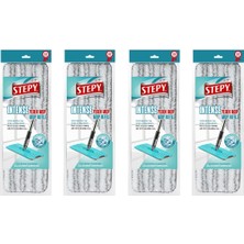 Normadia Intense Yedek Mop 4 Adet, Temizlik Için Pratik ve Güçlü Performans