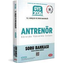 Data Yayınları Data 2026 GYS T.C. Gençlik ve Spor Bakanlığı Antrenör Soru Bankas