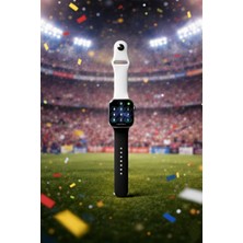 bbtech Appl Watch 42/44/45/46/49MM SERIES11/10/9/8/7/ULTRA3-2/SE3-2 Uyumlu Taraftar Silikon Kordon