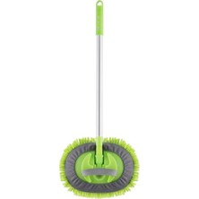 Normadia Çok Amaçlı Mikrofiber Başlık, Teleskopik Saplı, Araba ve Ev Temizliği