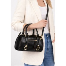 Özüm Çanta Kadın El Kol ve Omuz Çantası Siyah