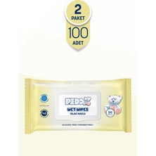 Pedo Klasik Islak Mendil 50'li 2 Paket