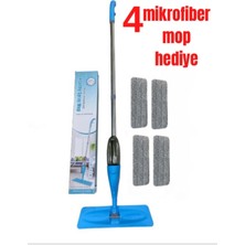 Normadia Pratik 4 Bezli Sprey Mop Temizlik Seti, Kolay Kullanım ve Temizlik Keyfi