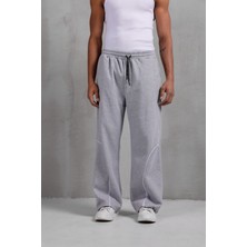 Dark Moda Erkek Oval Şeritli Oversize Baggy Eşofman