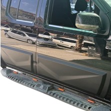 Aftermarket Nissan Navara D40 2005-2010 Kapı Koruma Seti Mat Siyah 4 Parça