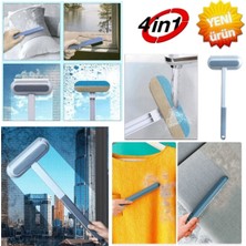 Normadia Çift Taraflı Çok Fonksiyonlu Pencere Temizleme Sileceği 4'lü Set