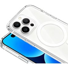 Paladyum Case iPhone 16 Pro Uyumlu Animasyonlu Ic Çipli Sararmaz Şeffaf Orjin Kapak