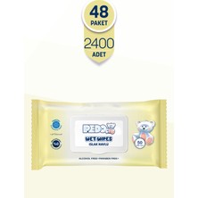 Pedo Klasik Islak Mendil 50'li 48 Paket