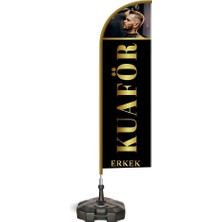 Alp Reklam Promosyon 75X300CM Yelken Seti Duba+Direk+Bayrak