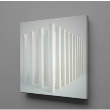 Technopa 3 BOYUTLU ÇUBUKLAR KANVAS TABLO - 170x170cm