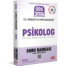 Data Yayınları Data 2026 ÜDS T.C. Gençlik ve Spor Bakanlığı Psikolog Soru Bankas