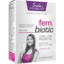 Suda Probiotic Fembiotic Kadınlar Için Probiyotik 30 Kapsül