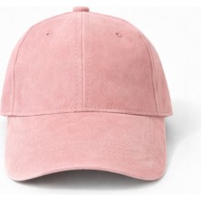Pembe Süet Şapka