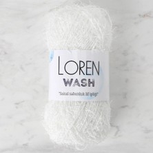 Durukar Loren Wash Beyaz El Örgü Ipi - R150 - 34040