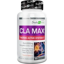 Suda Vitamin Cla Max Thermo Active System 5 90 Yumuşak Jel Kapsül - Dezenfektan Hediyeli (%72 Alkol)