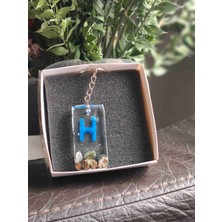 Miina Aksesuar Epoksi  Isminize Özel Hatf Anahtarlık