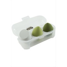 Zero Land Storozde 3 Adet Yumurta Kutulu Makyaj Süngeri-Yeşil