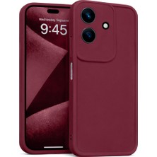 Fenza Realme C61 Uyumlu Kamera Çıkıntılı Mat Silikon Telefon Kılıfı