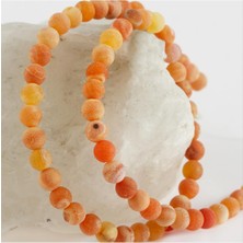 Zero Land Storozde 6 mm Mat Akik Taşı-Sarı