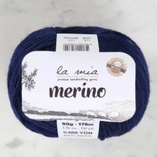 Durukar La Mia Merino Lacivert El Örgü Ipi - L630