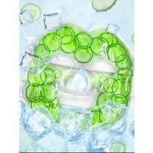 AKAN MARKETİNG Salatalık Desenli Termojel - Soğuk & Sıcak Kullanım, Rahatlatıcı Jel Ped