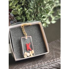 Miina Aksesuar Epoksi  Isminize Özel  Anahtarlık