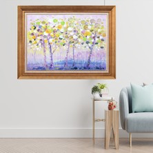 Giyense Altın Varaklı Çerçeveli Paspartulu  Tablo GTY193