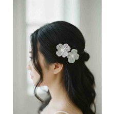 2li Pin Toka, 2li Filkete Toka, Gelin Tokası, Minimak Çiçekli Gelin Tokası, Söz, Isteme ,nişan, Nikah, Düğün Tokası