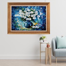 Giyense Altın Varaklı Çerçeveli Paspartulu  Tablo GTY767