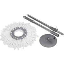 Normadia Zambak Dönerli Mop Yedek Paspas ve Sap, Temizlik Kolaylığı Için Ideal