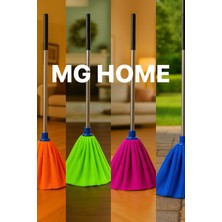 Normadia Renkli Mikro Fiber Temizlik Seti (Mop + Sopa + Metal Sap) 2 Parça