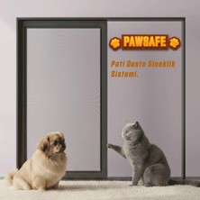 Palace Aluminium Kedi Dostu Tek Raylı Sürme Sineklik Sistemi – Pencere Kullanımı Için