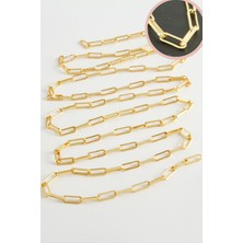 Zero Land Storozde 4 mm Dikdörtten Zincir 1 Metre-Sarı