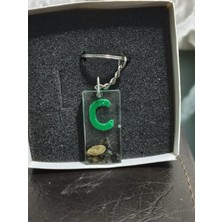 Miina Aksesuar Epoksi  Isminize  Özel  Anahtarlık