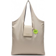 Çantam Gelsin Bejşık Tasarımlı Katlanabilir Market & Alışveriş ve Plaj Çantası Okul Çantası ( Çok Amaçlı)