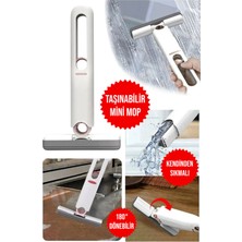 Normadia Mini Sıkmalı Temizlik Mop ile Pencereler, Cam ve Zemin Için Pratik Alet