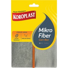 Normadia Yumuşak ve Dayanıklı Mikrofiber Cam Bezi, Parlaklık Sağlar