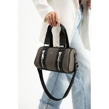 Çantam Gelsin Mega Polo Kadın Silindir Model El ve Omuz Çantası