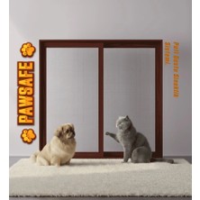 Pawsafe Çift Raylı Sürme Sineklik Sistemi – Kedi Dostu | Palace Aluminium