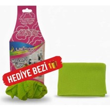 Normadia Yüksek Emicilikli Mikro Fiber Havlu Mop Seti, Pratik Temizlik Için