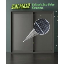 Palace Aluminium Antipolen Çift Raylı Sürme Sineklik Sistemi – Cam Balkon Kullanımı Için