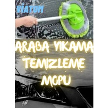 Normadia Çok Fonksiyonlu Mikrofiber Oto Yıkama Temizleme Mop Bezi Seti