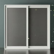 Çift Raylı Sürme Sineklik Sistemi – Cam Balkon | Palace Aluminium