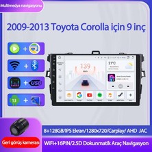 Otolas 2007-2013 Toyota Corolla | 9 Inç Carplay & Wifi | 8+128GB | Kameralı | Multimedya Navigasyon