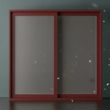 Çift Raylı Sürme Sineklik Sistemi – Kapı | Palace Aluminium