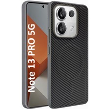 CepStok Redmi Note 13 Pro 5g Kılıf Magsafe Karbonfiber Desenli Silikon Kapak
